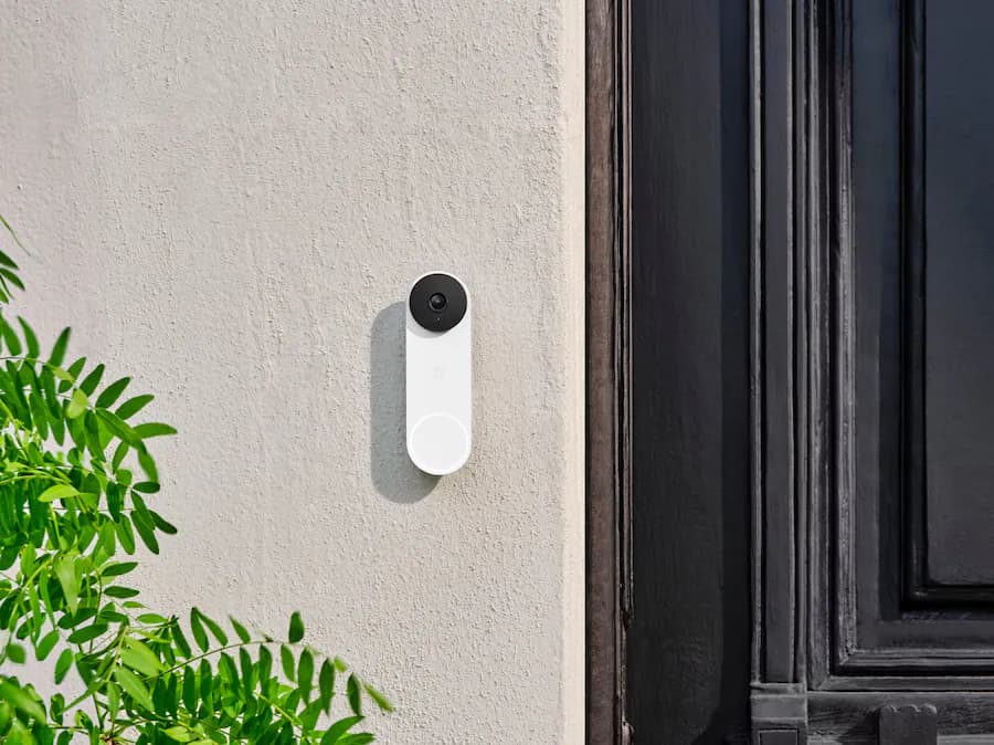 Google Nest Doorbell Wired (2nd Gen), Snow