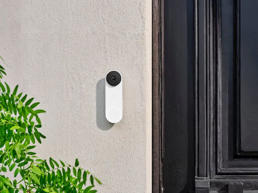 Google Nest Doorbell Wired (2nd Gen), Snow
