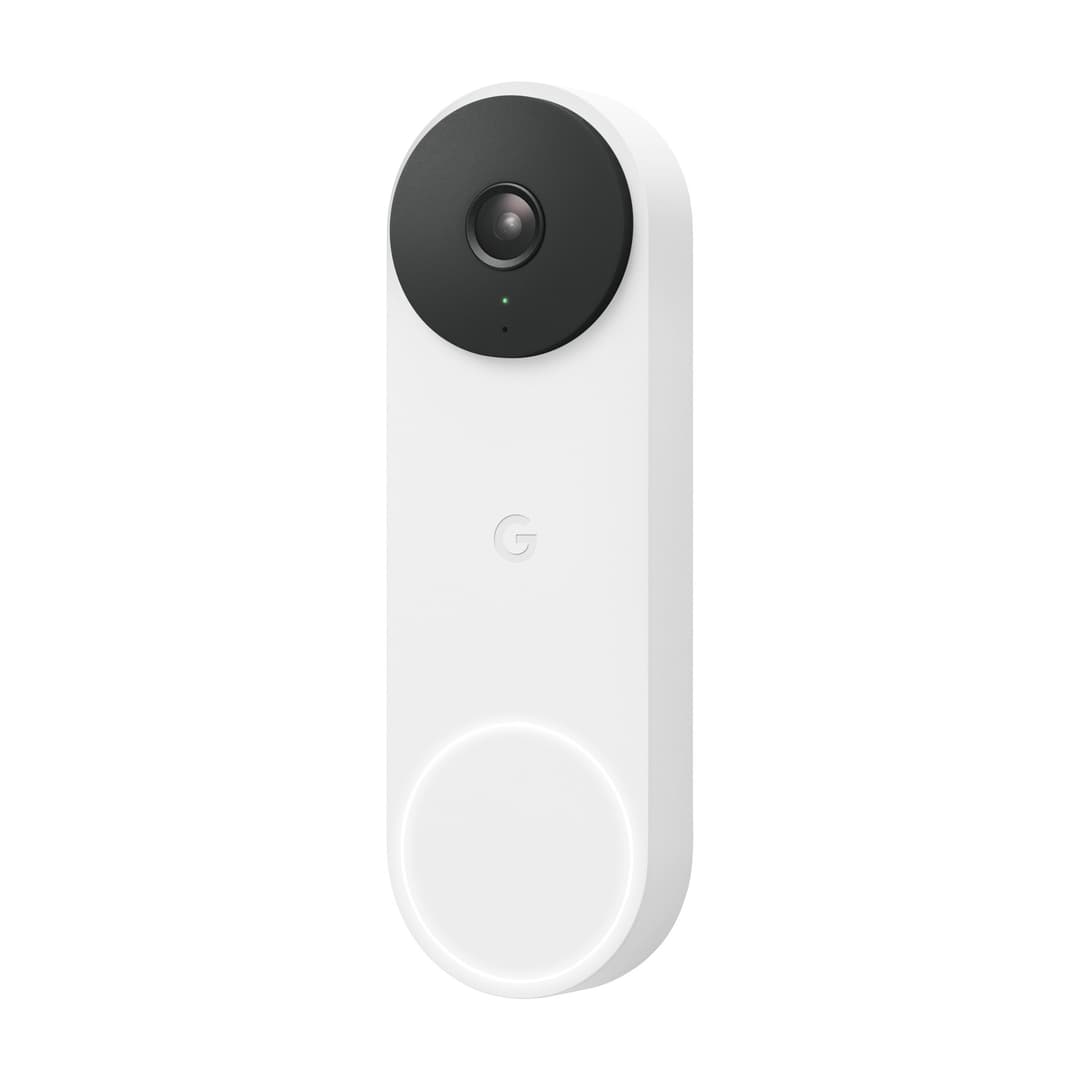 Google Nest Doorbell Wired (2nd Gen), Snow · photo 3 of 5